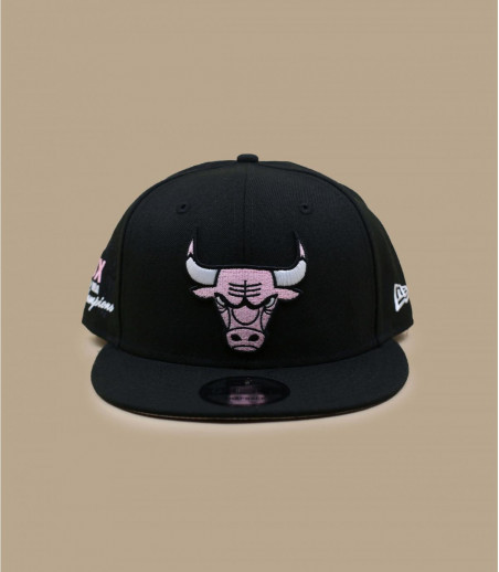 Snapback Quickturn Paisley Bulls 950 black pink New Era